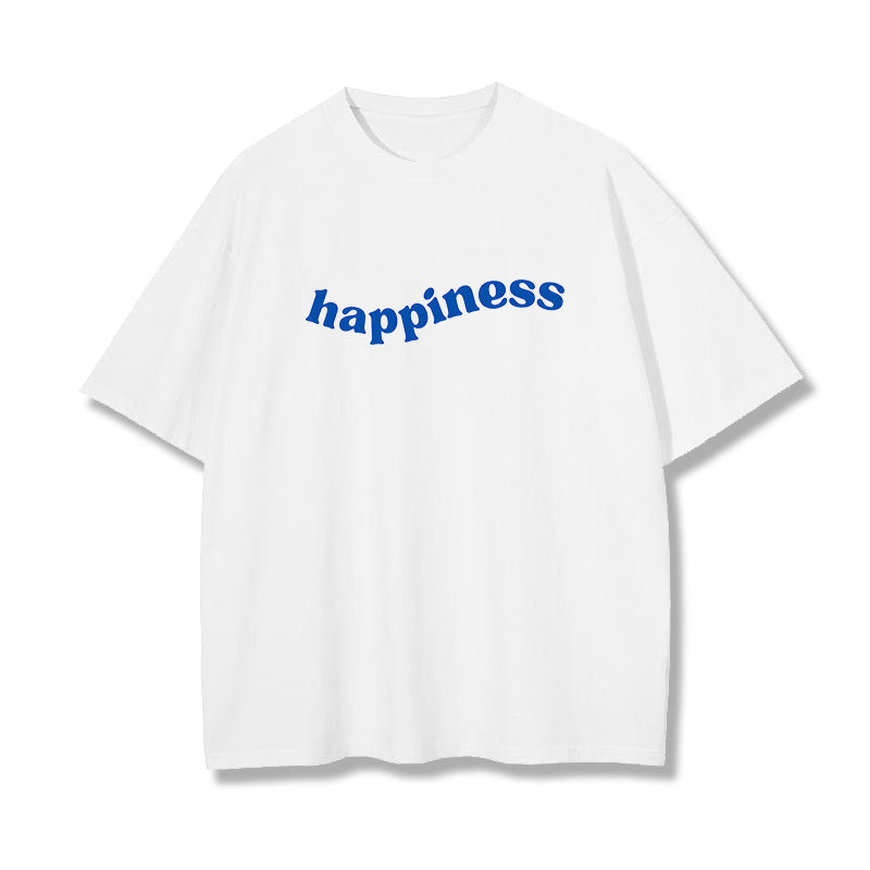 Happiness Men's Cotton T-shirt 230g Big & Tall