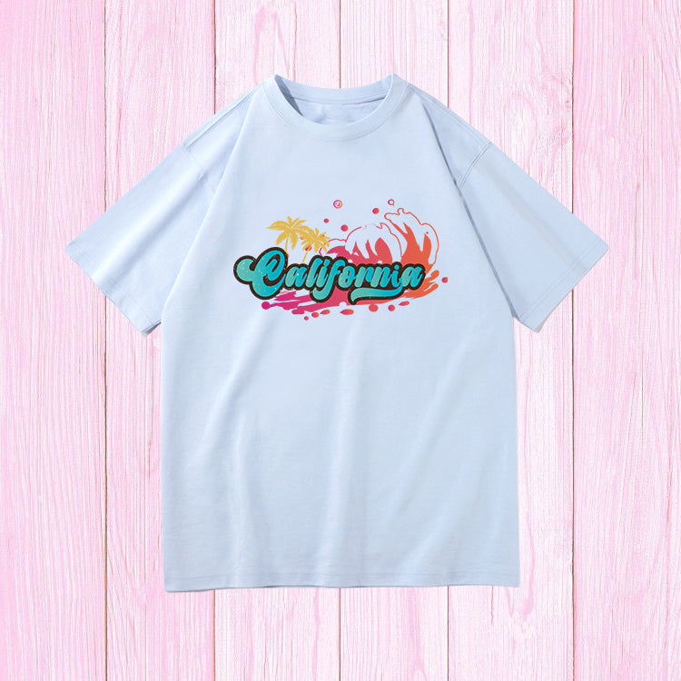 California Print Women's Cotton T-shirt