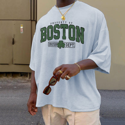 Boston Irish Pride Men's Casual T-shirt - Multicolor