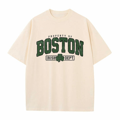 Boston Irish Pride Men's Short Sleeve T-shirt Big & Tall