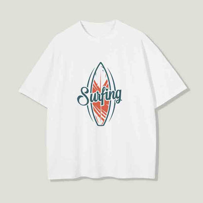 Men's Surfboard Printed T-Shirt