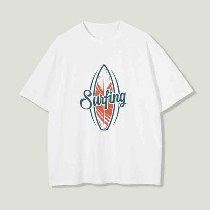 Men's Surfboard Printed T-Shirt Big & Tall
