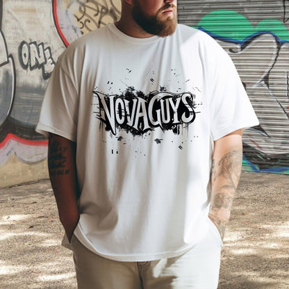Novaguys Men's Trendy Oversized T-shirt Big & Tall