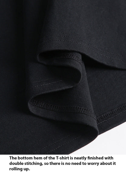 Basketball Enthusiast Stylish Print Men's Black Big & Tall T-shirt