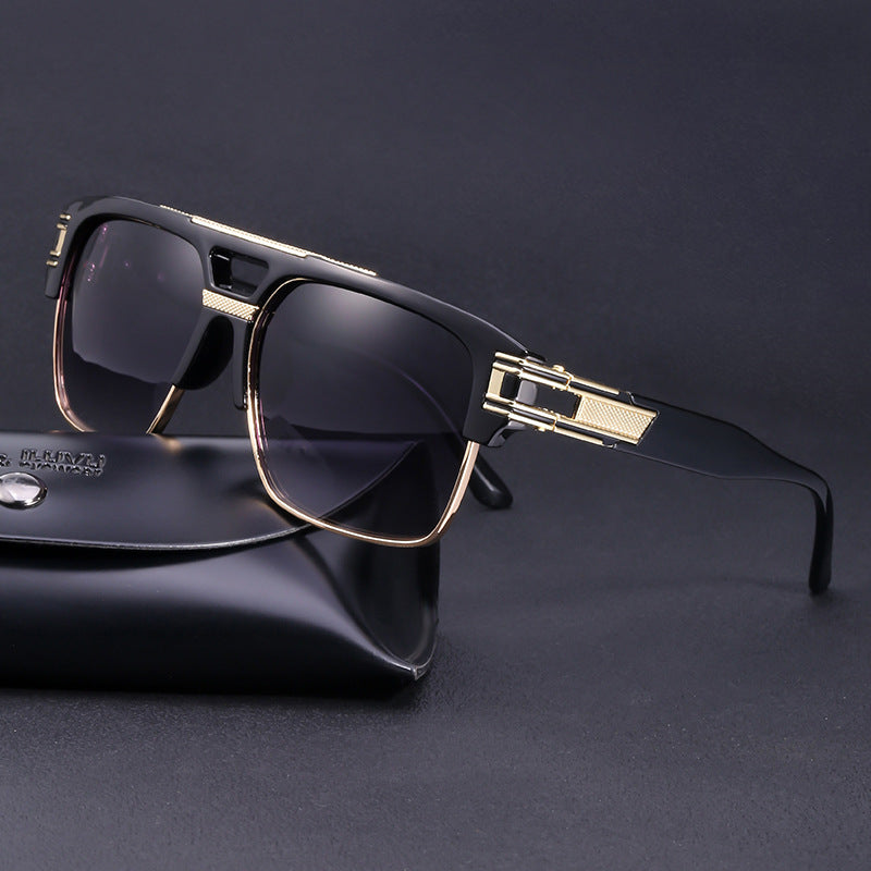 Driving Large Frame Retro Trend Men's Sunglasses