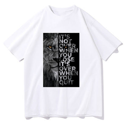 Lion's Strength Motivation Men's T-Shirt