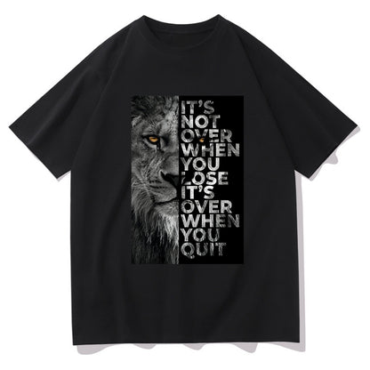 Lion's Strength Motivation Men's T-Shirt