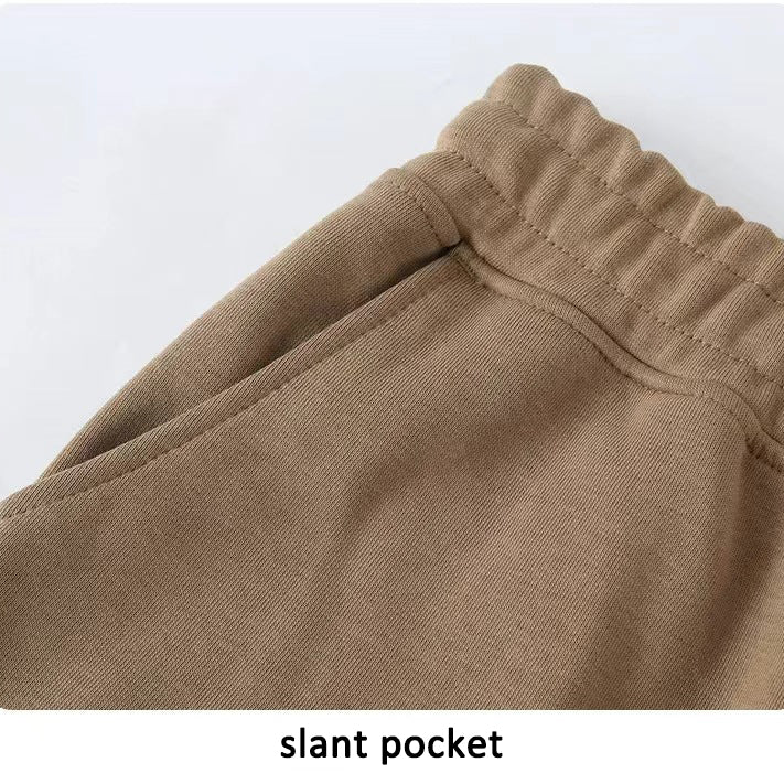 4pc Men's Streetstyle Adjustable Waistband Basic Shorts