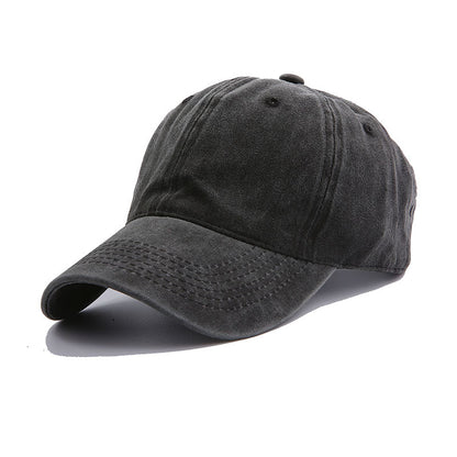 Trend Personality Wash Plain Casual Baseball Cap