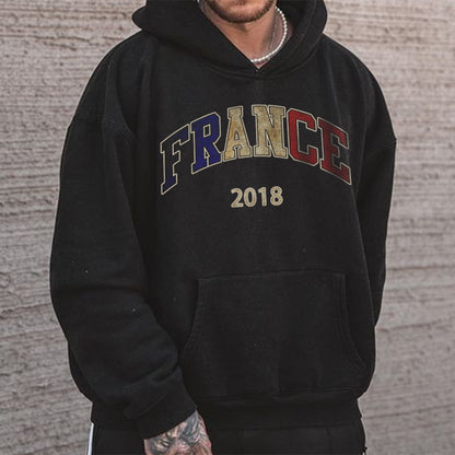 France 2018 World Cup Champions Men's Fashion Hoodie