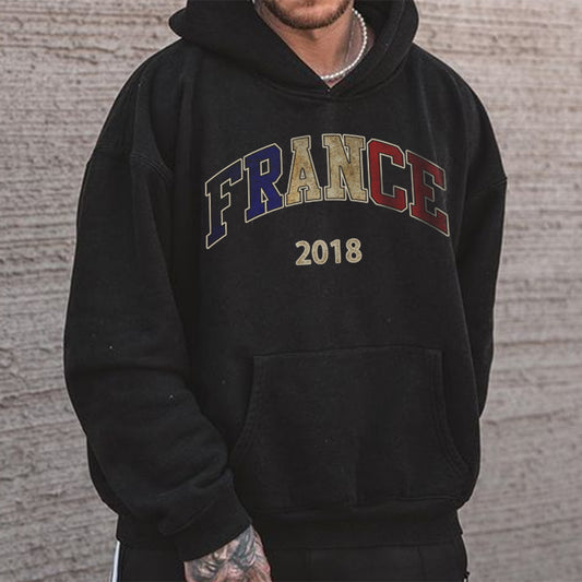 France 2018 World Cup Champions Men's Fashion Hoodie