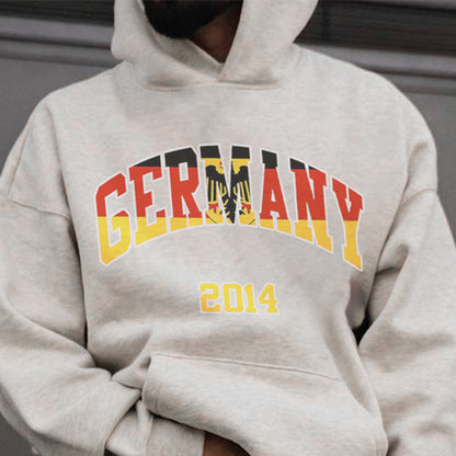 Germany 2014 World Cup Champions Men's Fleece Hoodie