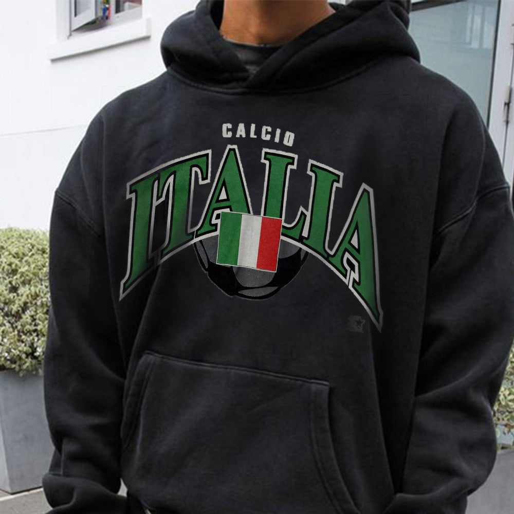 Calcio Italia Men's Fleece Hoodie