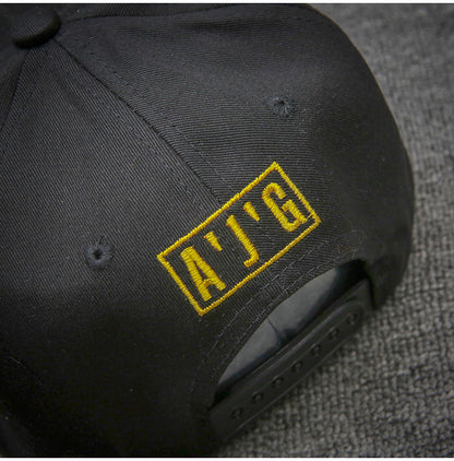 Casual Baseball Cap Embroidered Palm Flat Brim Hip Hop Hat