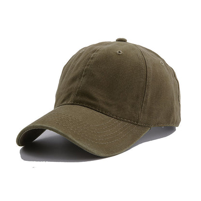 Trend Personality Wash Plain Casual Baseball Cap