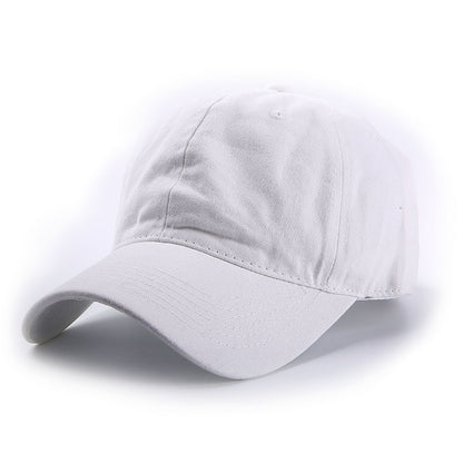 Trend Personality Wash Plain Casual Baseball Cap